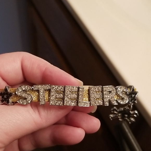 Jewelry - Pittsburgh Steelers Bling Bracelet
